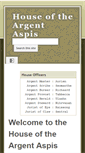 Mobile Screenshot of houseaspis.com